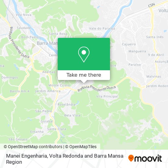 Mapa Manei Engenharia