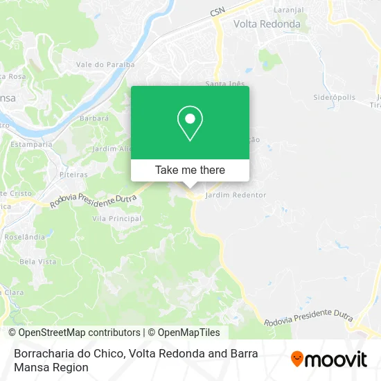 Borracharia do Chico map