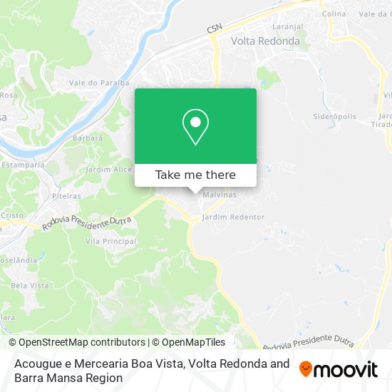 Acougue e Mercearia Boa Vista map