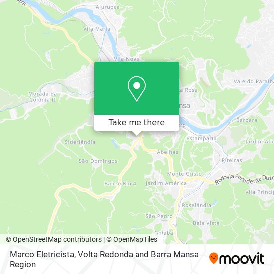 Marco Eletricista map