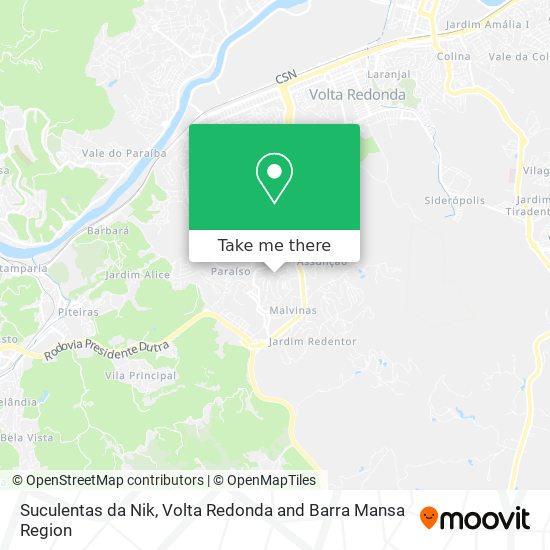 Suculentas da Nik map