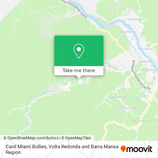 Canil Miami Bullies map