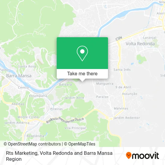 Rts Marketing map