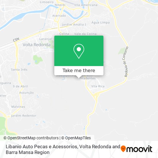 Libanio Auto Pecas e Acessorios map