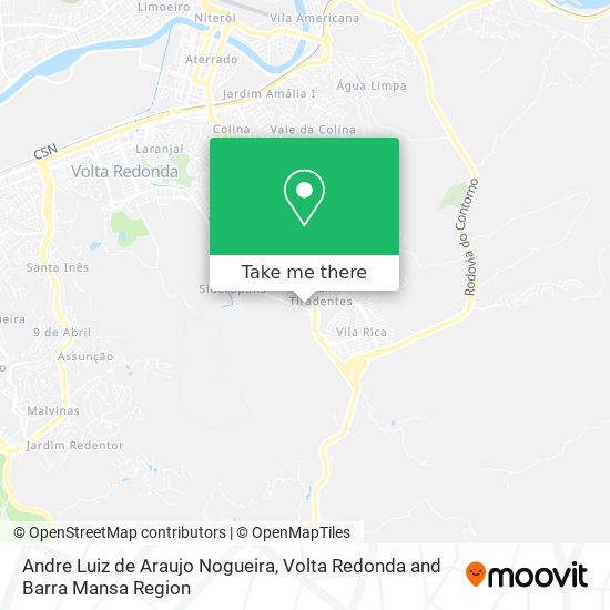 Mapa Andre Luiz de Araujo Nogueira