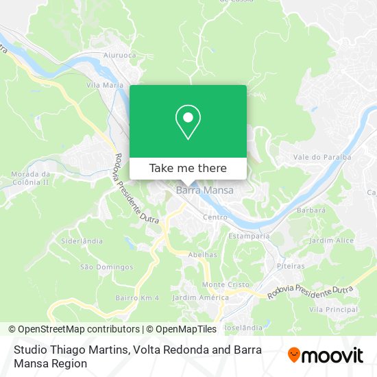 Studio Thiago Martins map