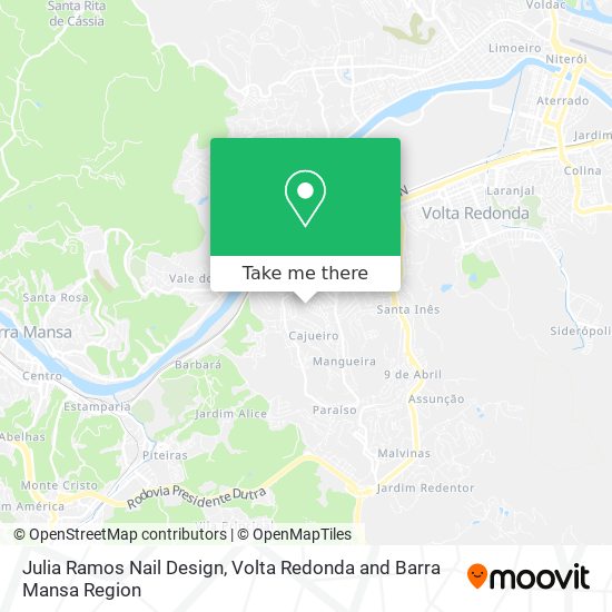 Julia Ramos Nail Design map