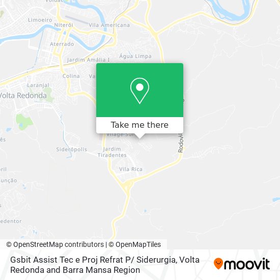 Gsbit Assist Tec e Proj Refrat P/ Siderurgia map