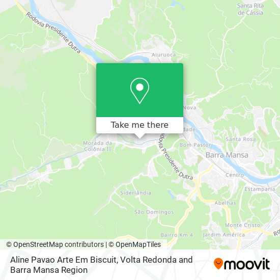 Aline Pavao Arte Em Biscuit map