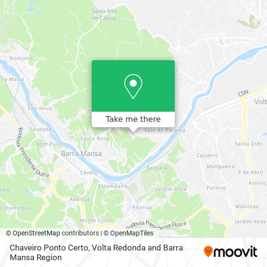 Chaveiro Ponto Certo map