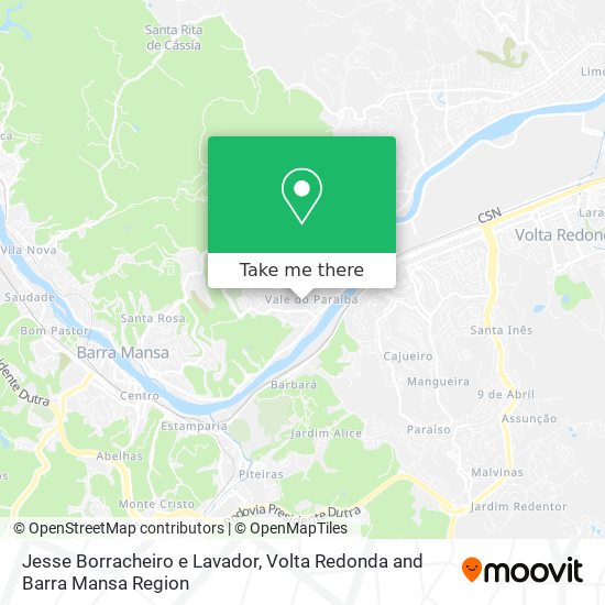 Jesse Borracheiro e Lavador map