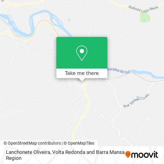 Lanchonete Oliveira map