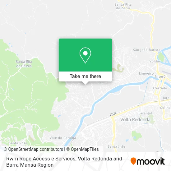 Rwm Rope Access e Servicos map