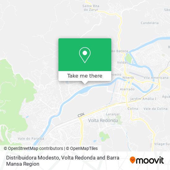 Distribuidora Modesto map