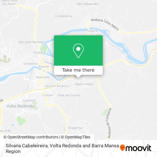 Silvana Cabeleireira map