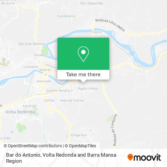 Bar do Antonio map