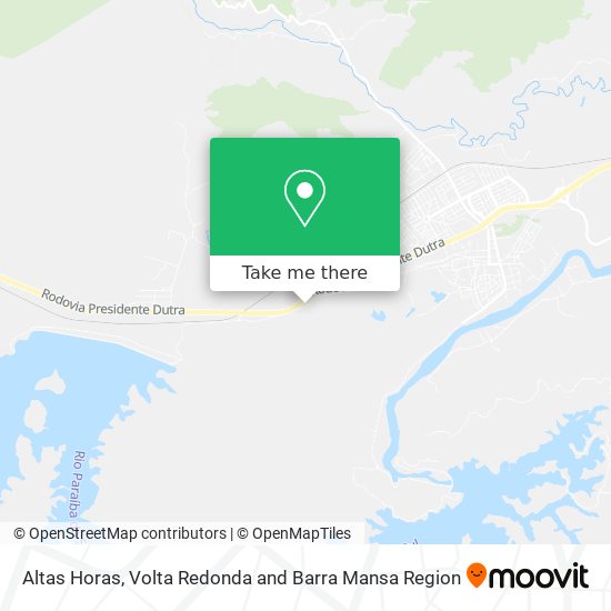 Altas Horas map