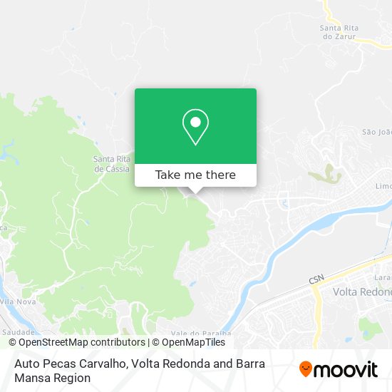Auto Pecas Carvalho map