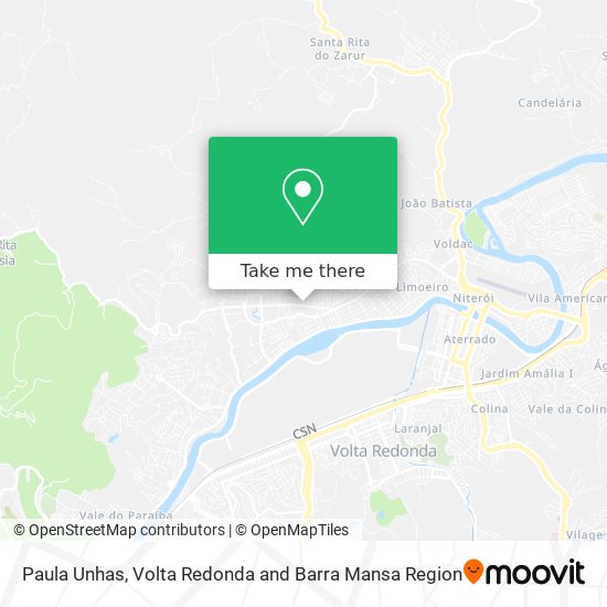 Mapa Paula Unhas