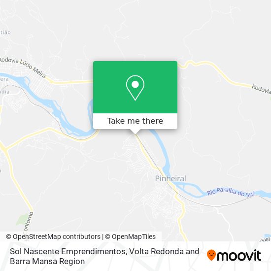 Sol Nascente Emprendimentos map