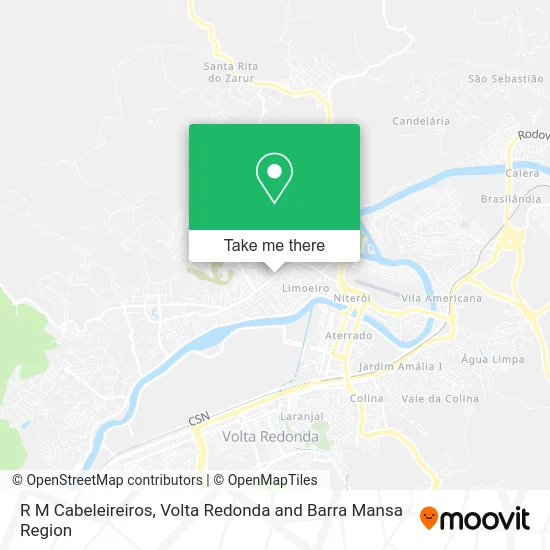 R M Cabeleireiros map