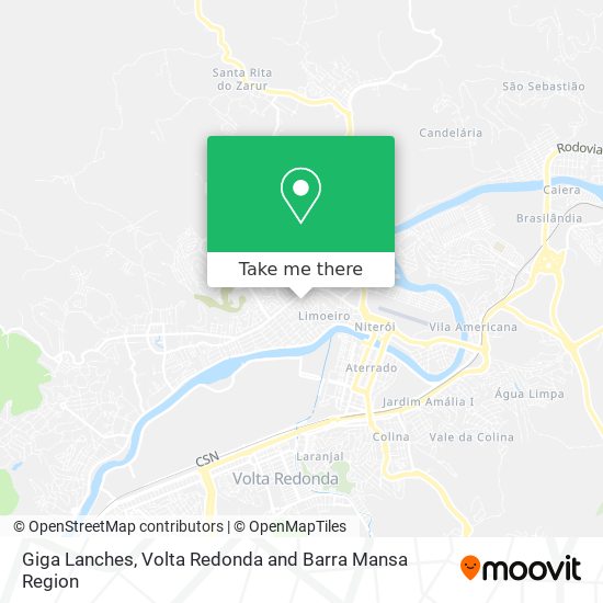 Giga Lanches map