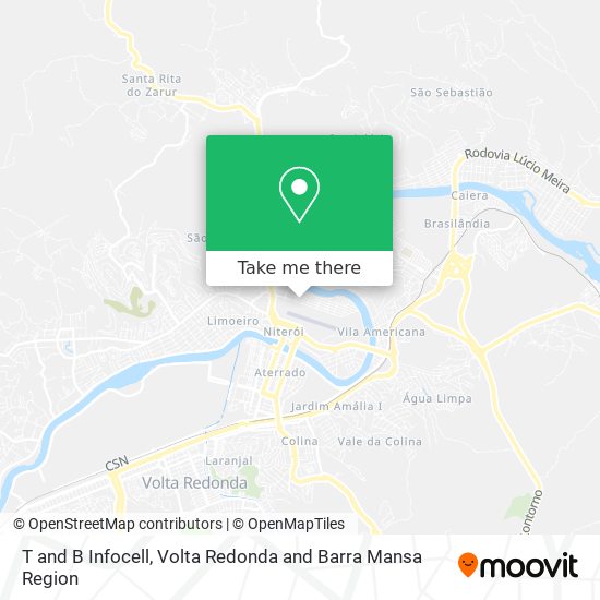 T and B Infocell map