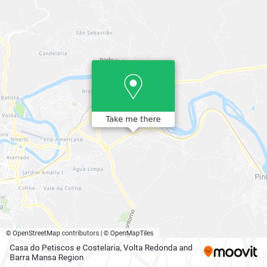 Casa do Petiscos e Costelaria map