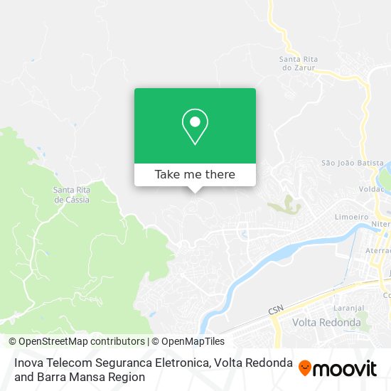 Inova Telecom Seguranca Eletronica map