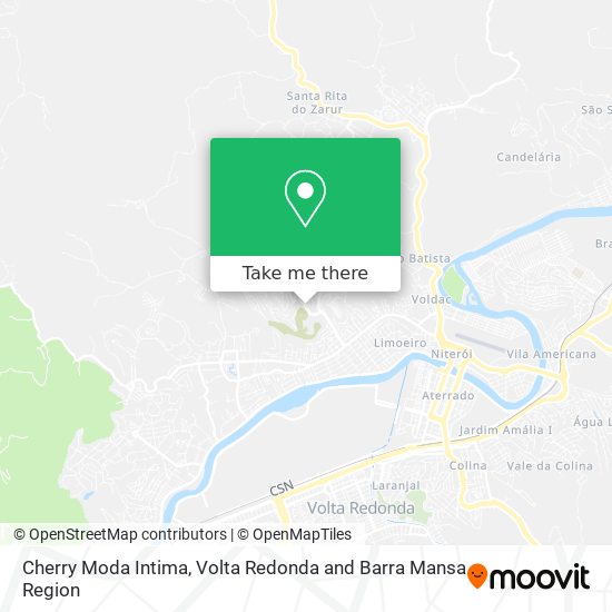 Cherry Moda Intima map
