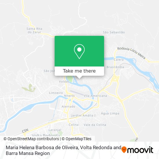 Maria Helena Barbosa de Oliveira map