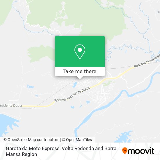 Garota da Moto Express map