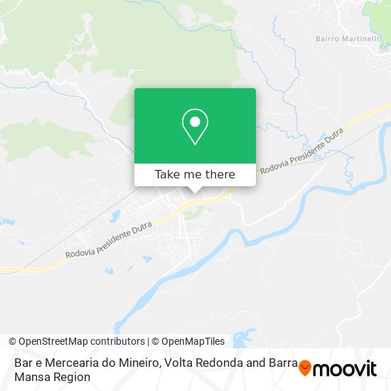 Bar e Mercearia do Mineiro map