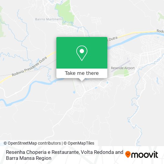 Resenha Choperia e Restaurante map