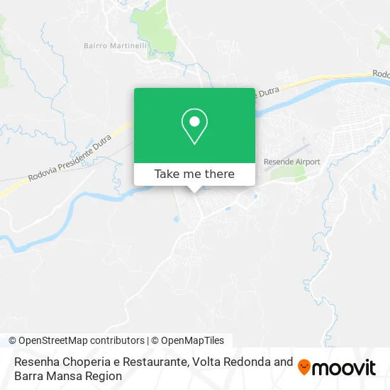 Resenha Choperia e Restaurante map
