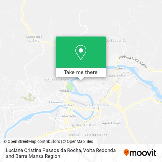 Luciane Cristina Passos da Rocha map