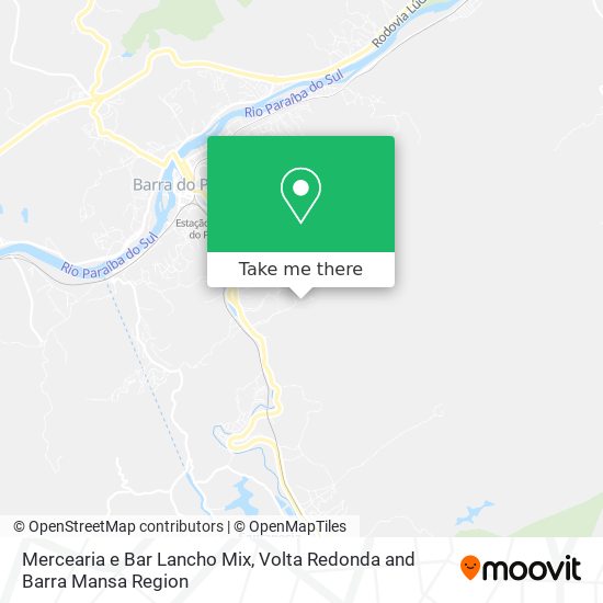Mercearia e Bar Lancho Mix map