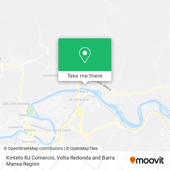 Kinteto RJ Comercio map