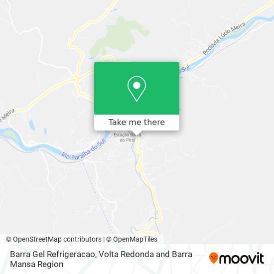 Barra Gel Refrigeracao map