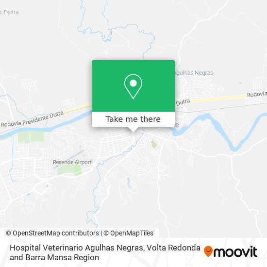 Hospital Veterinario Agulhas Negras map