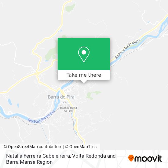 Natalia Ferreira Cabeleireira map