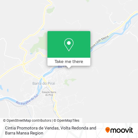 Cintia Promotora de Vendas map