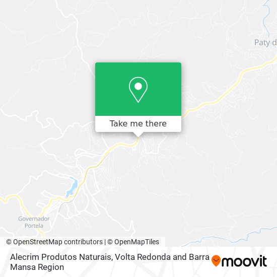 Alecrim Produtos Naturais map