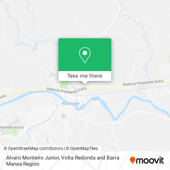 Mapa Alvaro Monteiro Junior