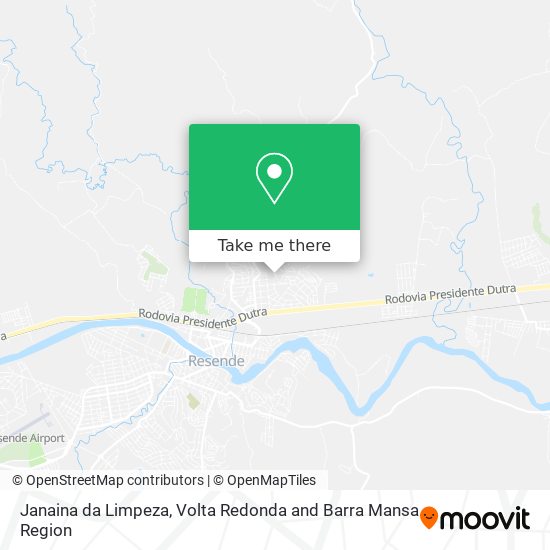 Janaina da Limpeza map