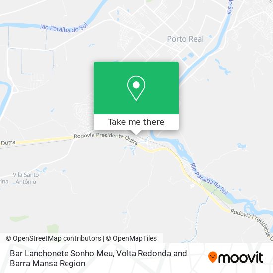 Bar Lanchonete Sonho Meu map