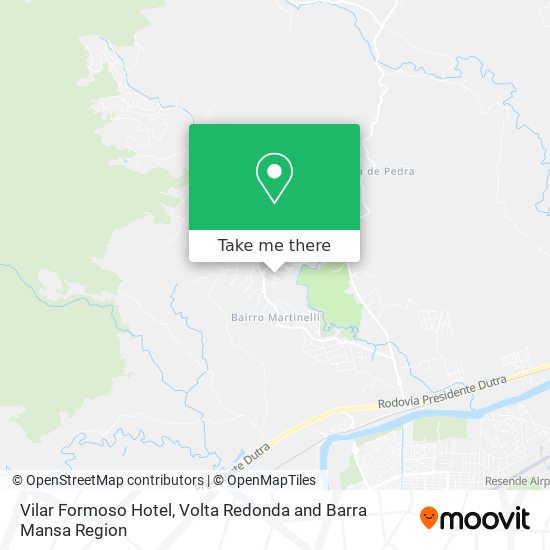 Vilar Formoso Hotel map