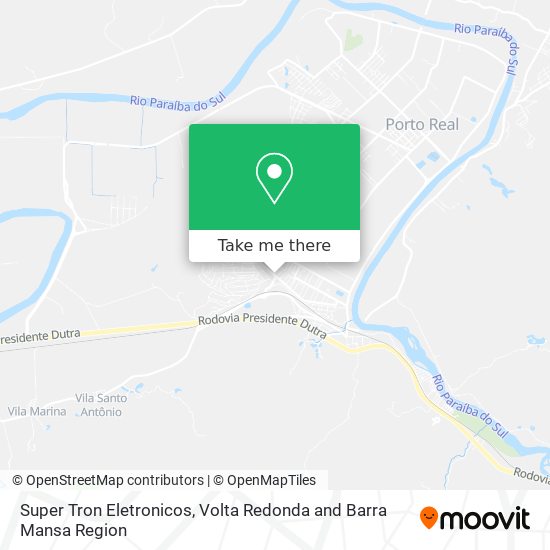 Super Tron Eletronicos map