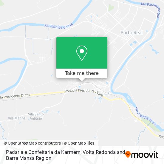 Padaria e Confeitaria da Karmem map