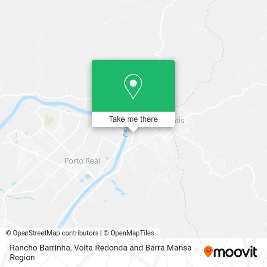 Rancho Barrinha map